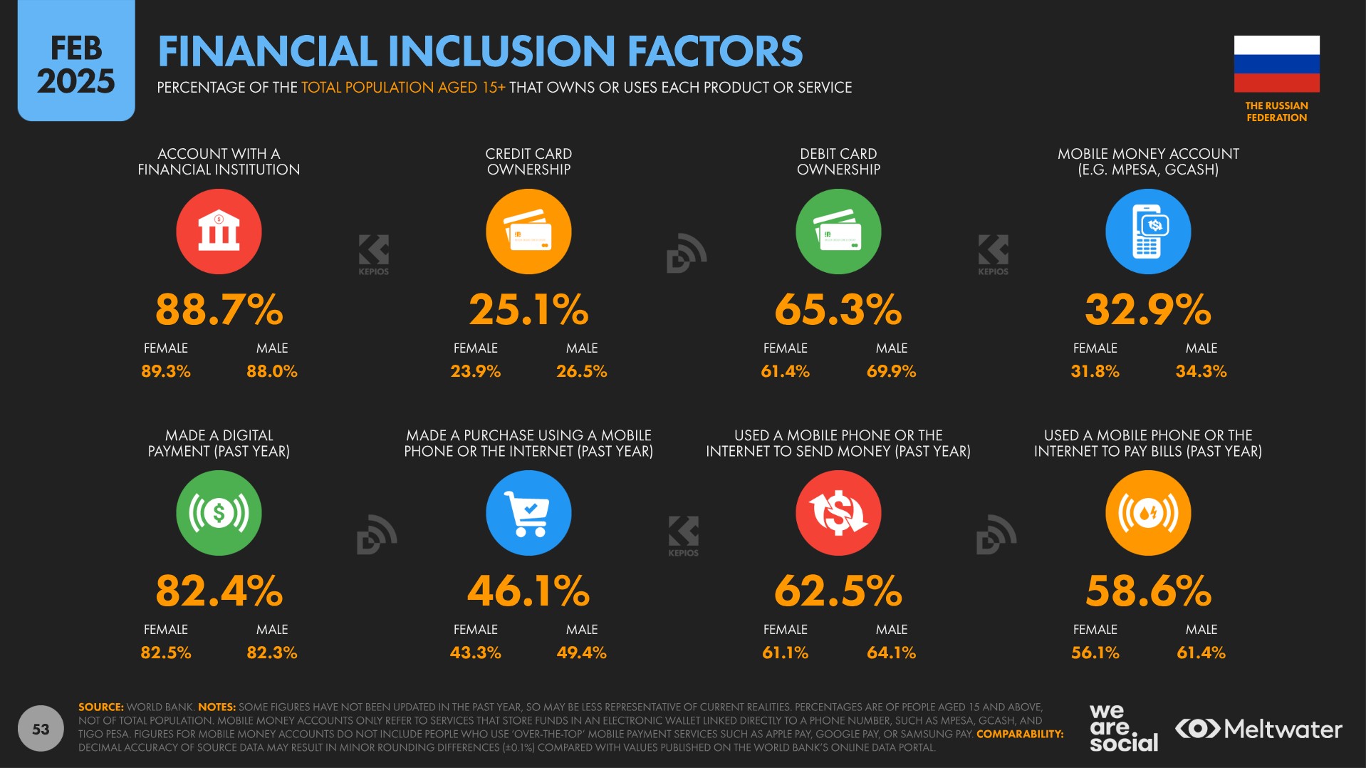 Digital Report 2025: The Russian Federation