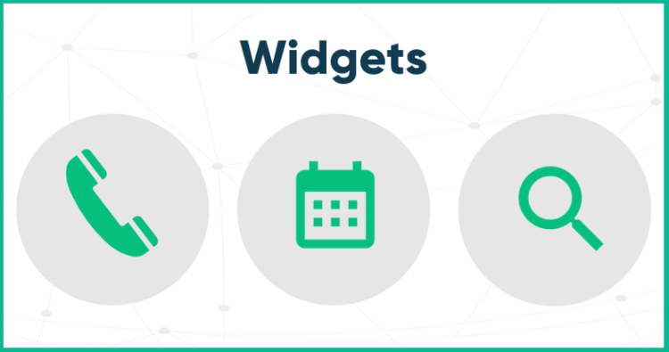 What is deals a widget