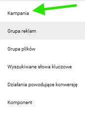 Nowa Kampania Google Ads