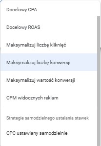 Strategia Ustalania Stawek Google Ads