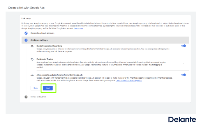 Photo of the Google Analytics 4 dashboard