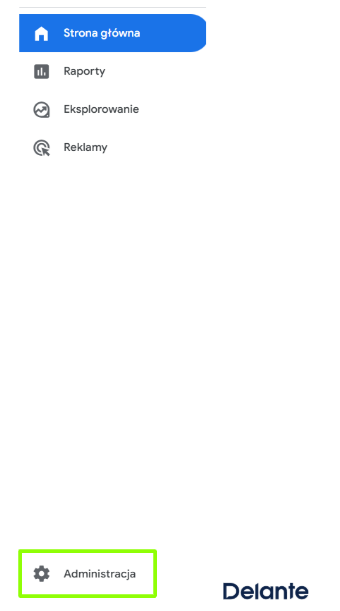 Zdjęcie panelu Google Analytics 4.