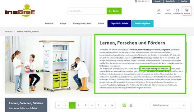 content optimization insgraf