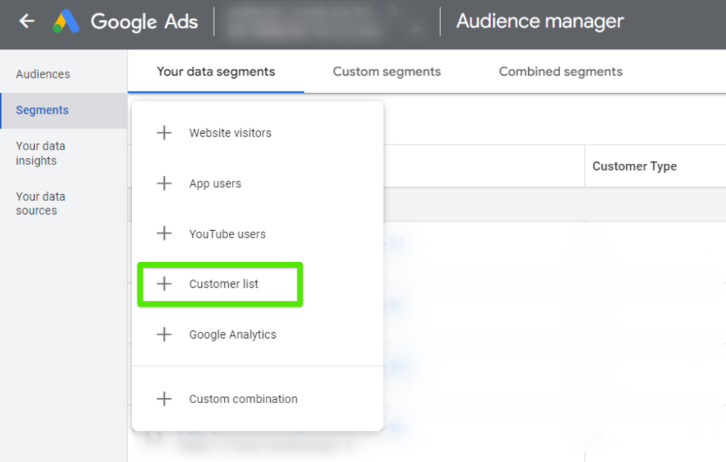 Managing Customer Lists in Google Ads | SEO / SEM Agency: Delante