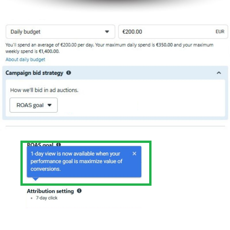 1-Day View Attribution in Meta Ads