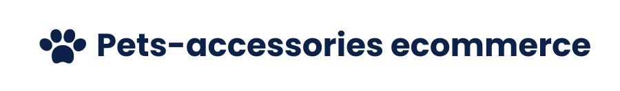 pets accessories ecommerce
