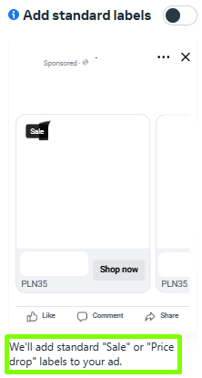 New Labeling Feature in Meta Ads