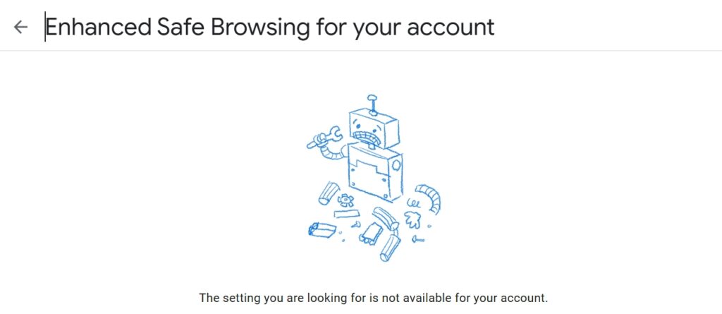 Enhanced Safe Browsing
