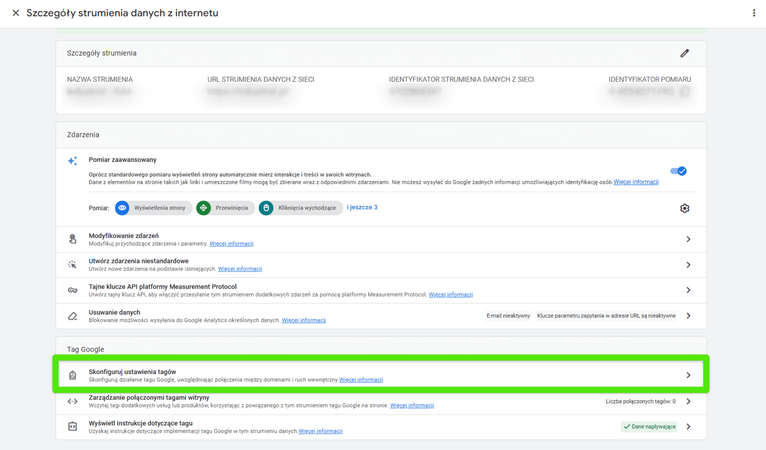 dodawanie bramek płatności GA4