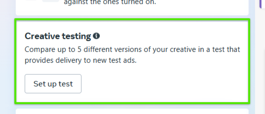 Creative Testing in Meta Ads