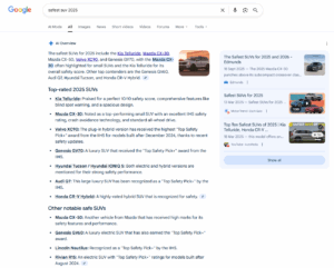 AIO reply to a query from the automotive industry