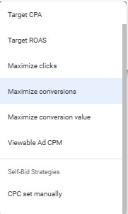 Google Ads Bidding Strategy