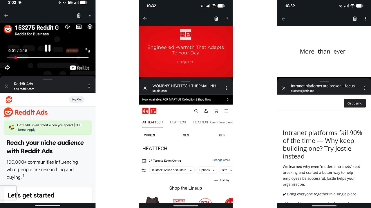 Automatic Landing Page Opens in Gmail Video Ads