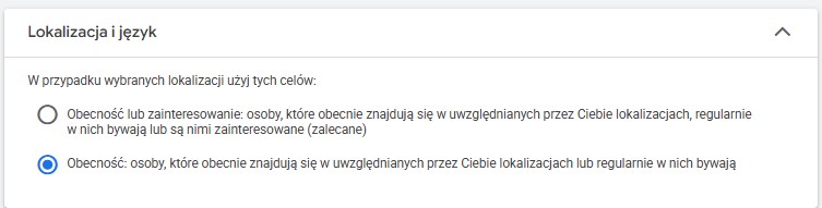Kierowanie na lokalizację w kampanii Demand Gen