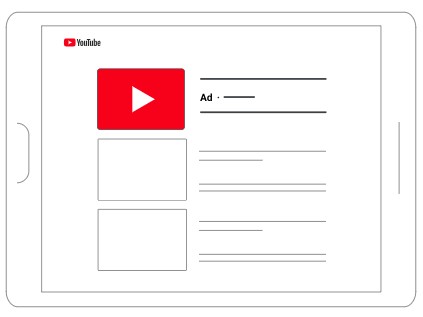 youtube ads wideo in feed