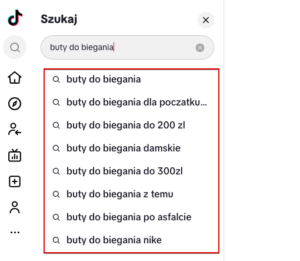 analiza słów kluczowych na tiktoku