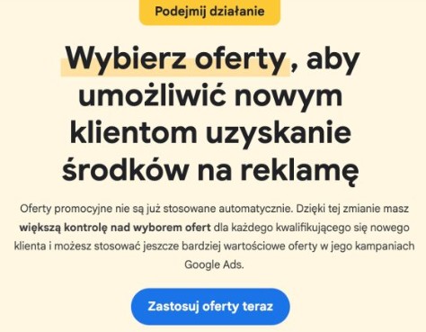 promocja mailing google