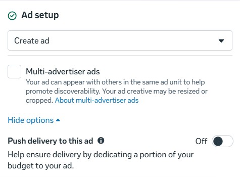 budget allocation in meta ads