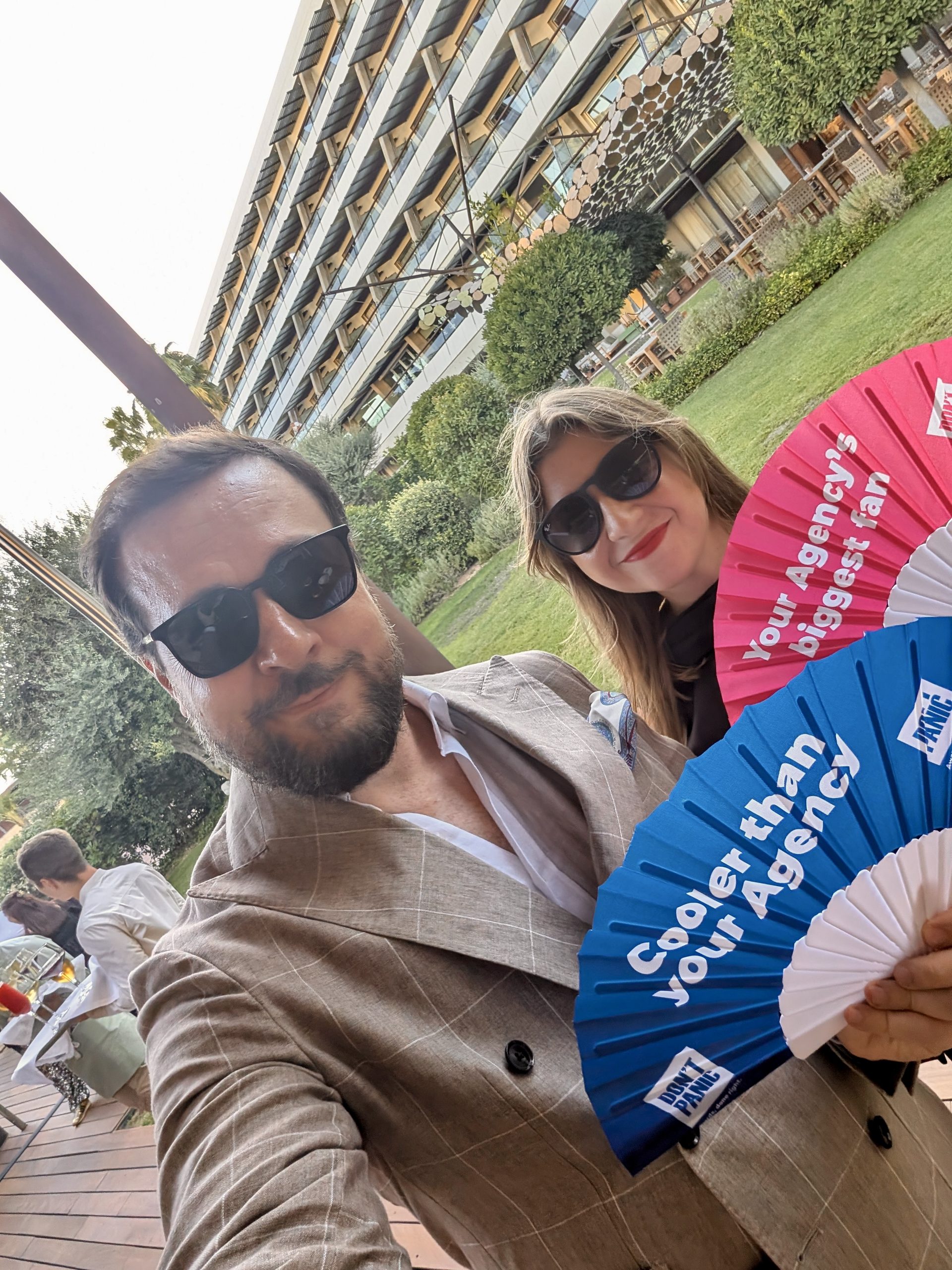 Matt Calik and Gosia Kwiecien on Ibiza Gran Hotel European Agancy Awards 2026