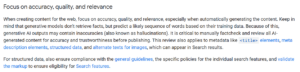 Google AI content guidelines